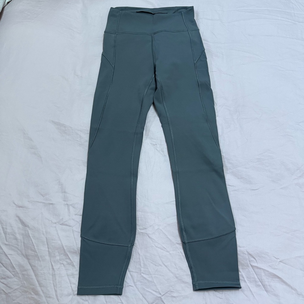 Lululemon in movement legging tight 25” titanium 4